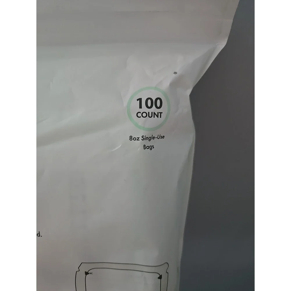 Motif Medical Breast Milk Storage Bags 8oz Single Use Bags 100 count BPA-FreeNEW